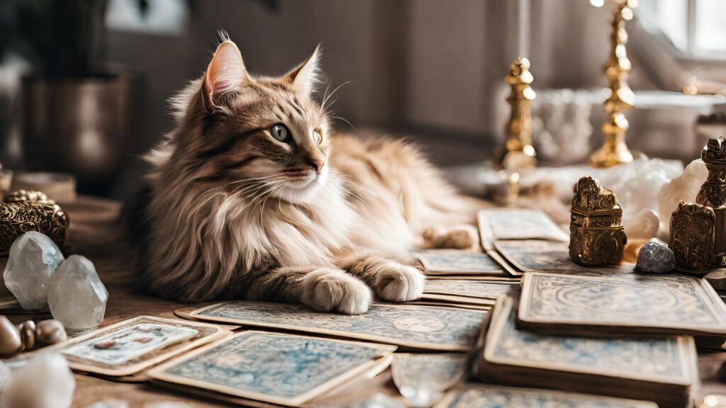 Gatos e Tarot: Uma Harmonia Mística